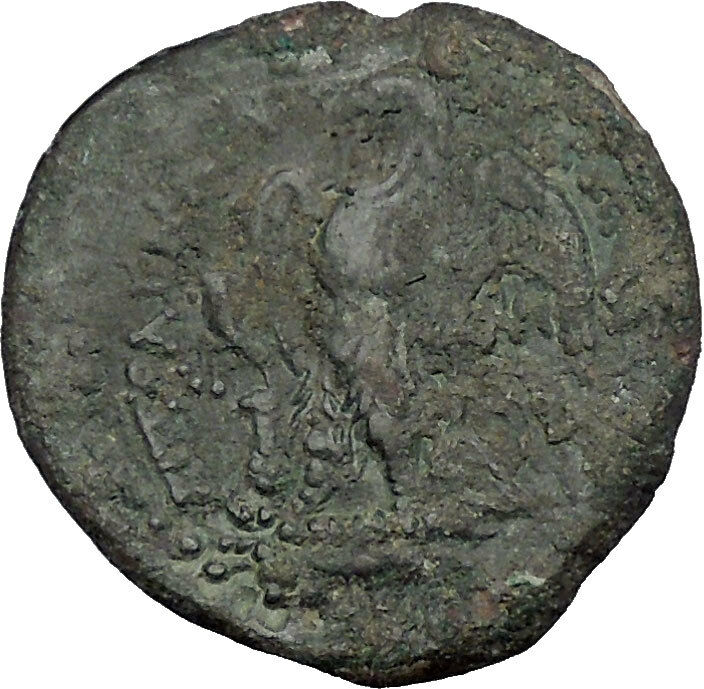 Ptolemy III, Euergetes 246BC Alexandria Egypt Zeus Ammon Eagle Greek Coin i50262