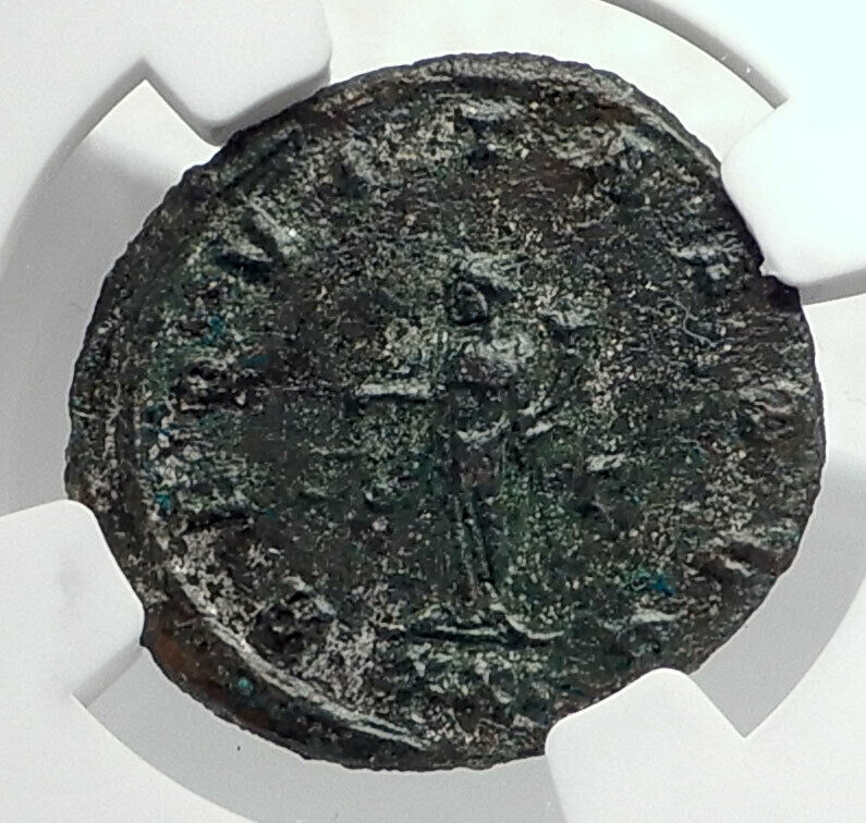 TACITUS Authentic Ancient Genuine 276AD Rome Roman Coin AEQUITAS NGC i80391