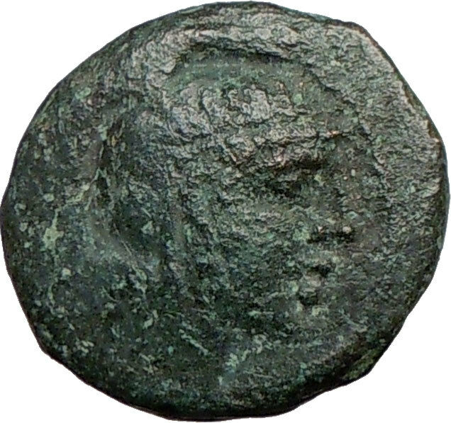 Pella Macedonia 158BC Athena Bull Ancient i22735 ANCIENT Rare Greek Coin i22735