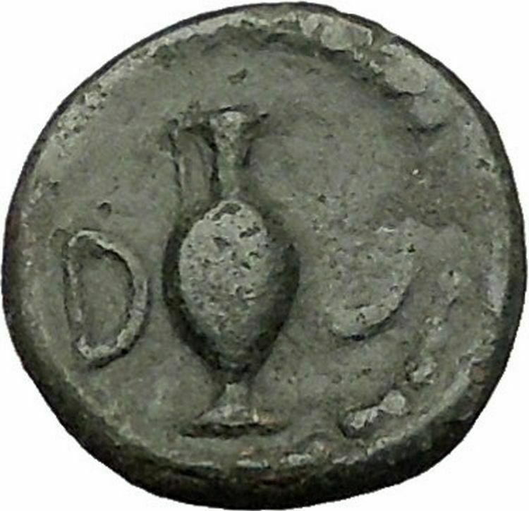 JULIUS CAESAR 45BC Very Rare PARIUM Mysia Ancient Roman Coin VENUS i57654