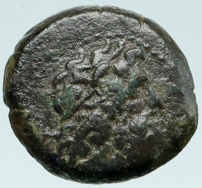 Ptolemy III Euergetes 246BC Alexandria Egypt OLD AE15 Ancient Greek Coin i87342