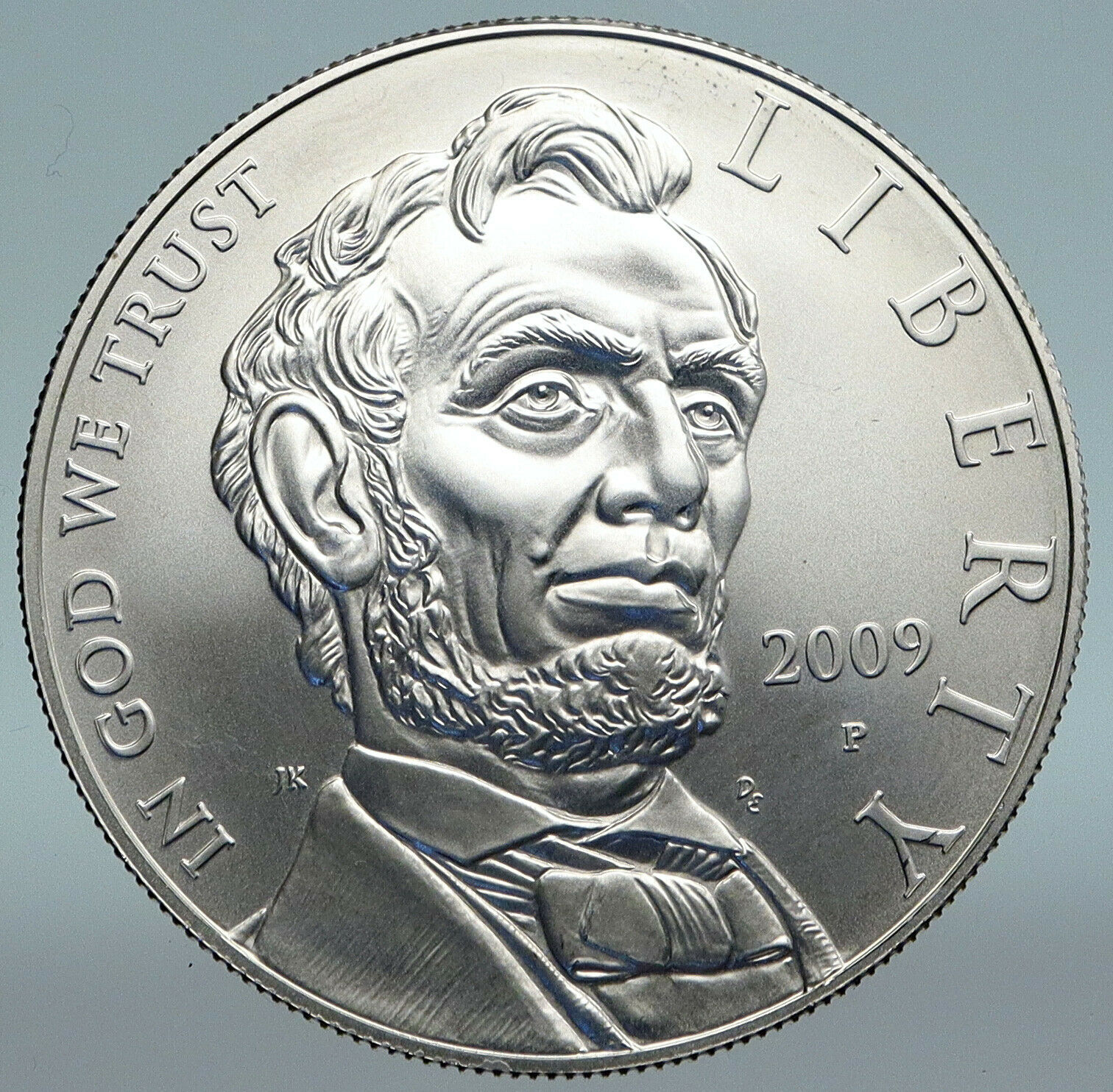 2009 UNITED STATES President Abraham Lincoln 200 MATTE SILVER Dollar Coin i89635