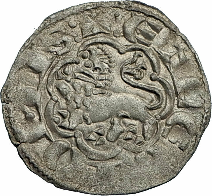 1278AD SPAIN Castile & Leon KING ALFONSO X the WISE Spanish Coin CASTLE i66739