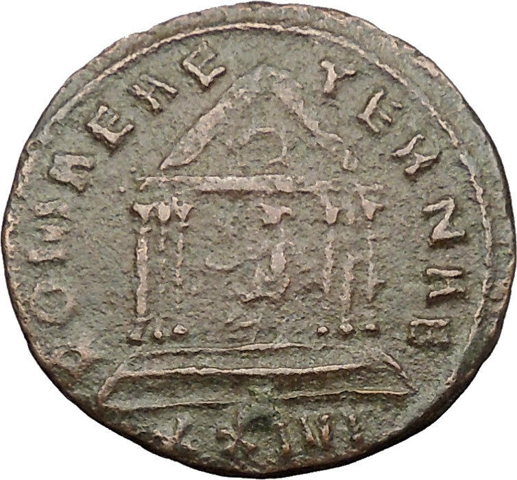 Probus 277AD Authentic Ancient Roman Coin Roma Temple i31654