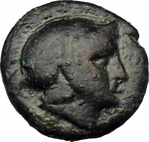 Mesembria in Thrace 350BC Rare Ancient Greek Coin Athena Minerva i29653