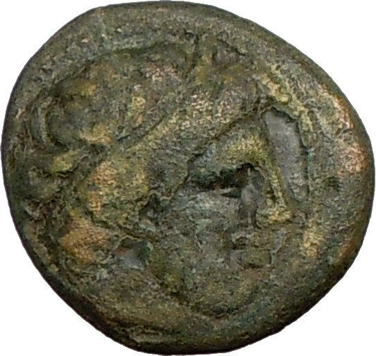 Philip II Alexander the Great Dad OLYMPIC GAMES Ancient Greek Coin Horse i23047