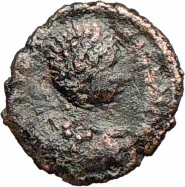 AELIA FLACILLA 379AD Ancient Rare Roman Coin VICTORY CHI-RHO Christ i27440