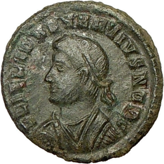 CONSTANTIUS II Constantine the Great son Ancient Roman Coin Camp GATE i18353