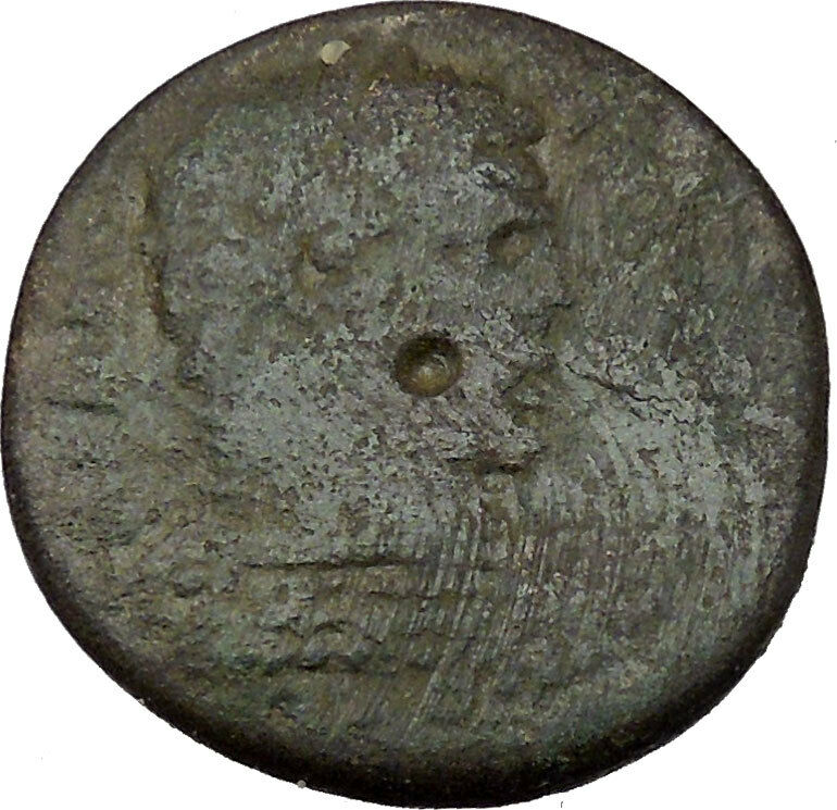 CARACALLA Thessalonica in Macedonia Rare Nike in Triga Ancient Roman Coin i35210