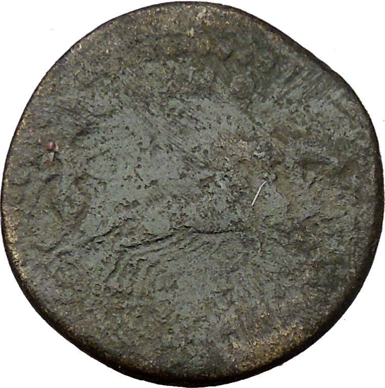 CARACALLA Thessalonica in Macedonia Rare Nike in Triga Ancient Roman Coin i35210