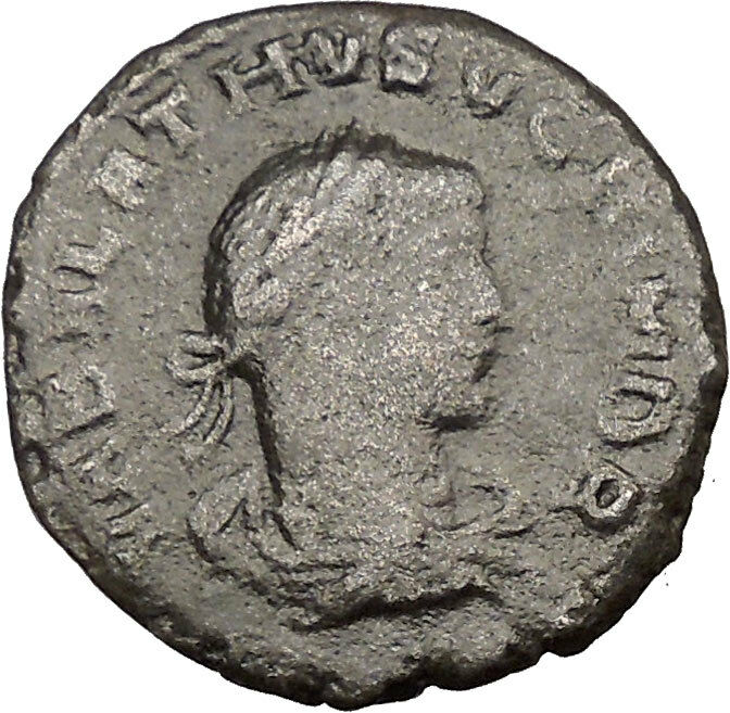 Aurelian & Vaballathus Palmyrene King 271AD Ancient Roman Coin i36503