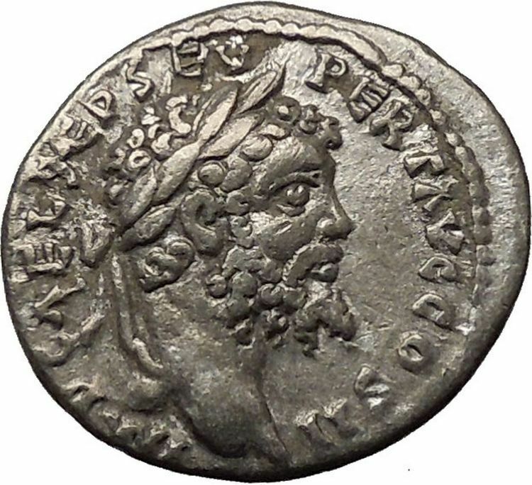 Septimius Severus Emesa mint Silver Ancient Roman Coin Liberalitas Cult i36385