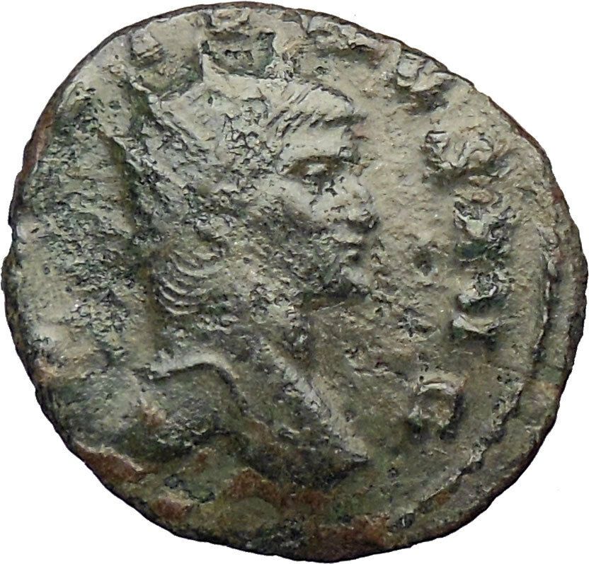 GALLIENUS son of Valerian I Very rare Ancient Roman Coin Antelope i29005