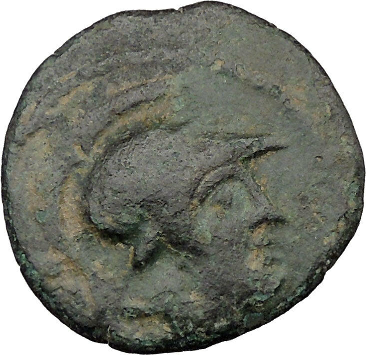 Seleukeia in Cilicia 2nd-1st CenturyBC Ancient Greek Coin Athena Nike i36673