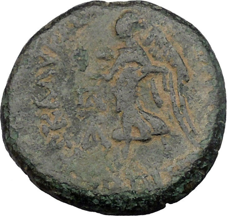 Seleukeia in Cilicia 2nd-1st CenturyBC Ancient Greek Coin Athena Nike i36673