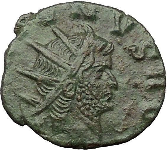 Gallienus son of Valerian I Ancient Roman Coin Security Goddess Cult i31630