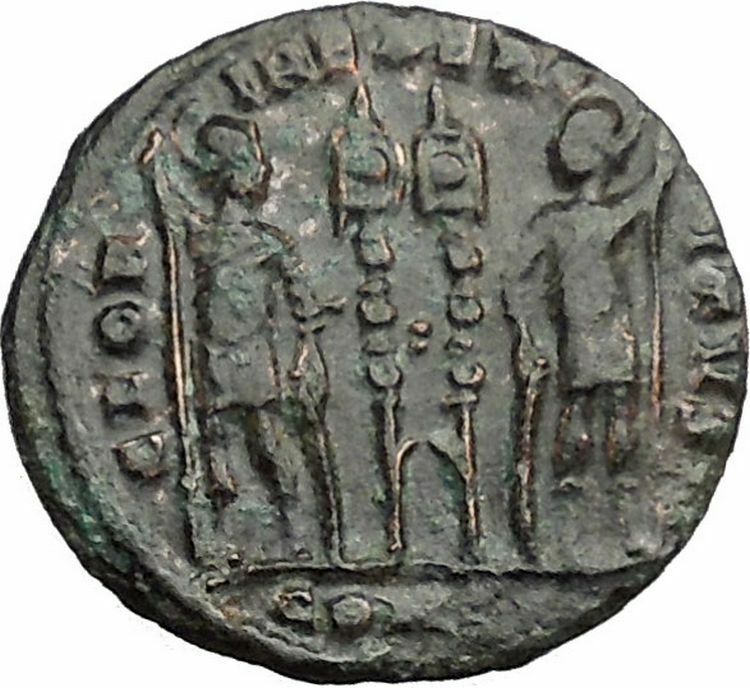 CONSTANTIUS II son of Constantine the Great Roman Coin Glory of Army i36331