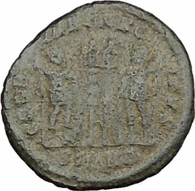 Constantine I the Great Ancient Roman Coin Glory of Army Standard i39169