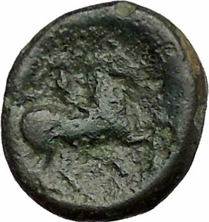 Philip II Alexander the Great Dad OLYMPIC GAMES Ancient Greek Coin Horse i39182