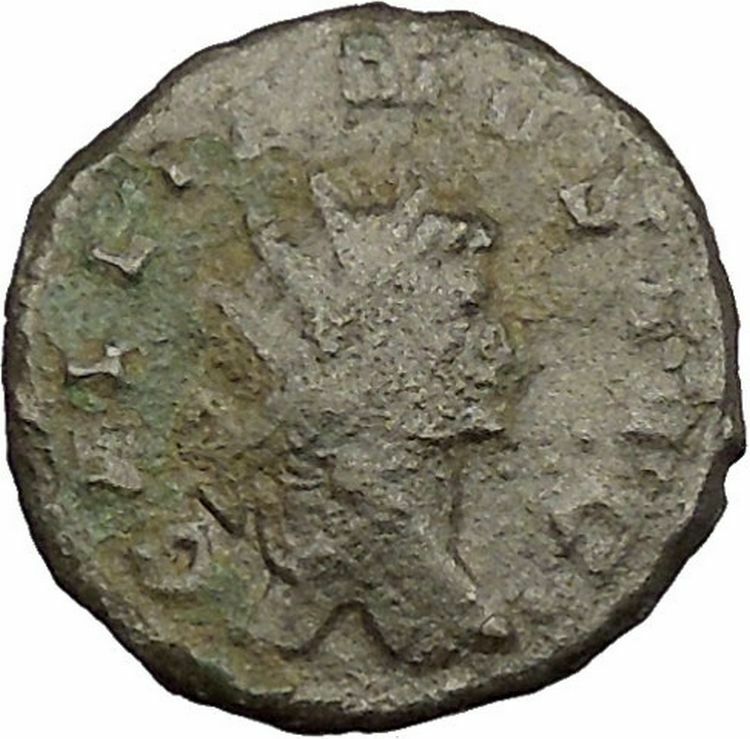 Gallienus Valerian I son Ancient Roman Coin Agricultural fertility Cult i39409