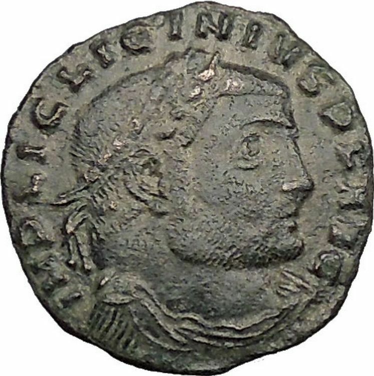 LICINIUS I Constantine the Great enemy Ancient Roman Coin Jupiter Cult i39455