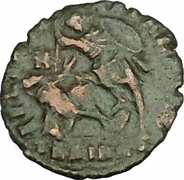 Julian II as Caesar 355AD Authentic Ancient Roman Coin Battle Horse man i40003