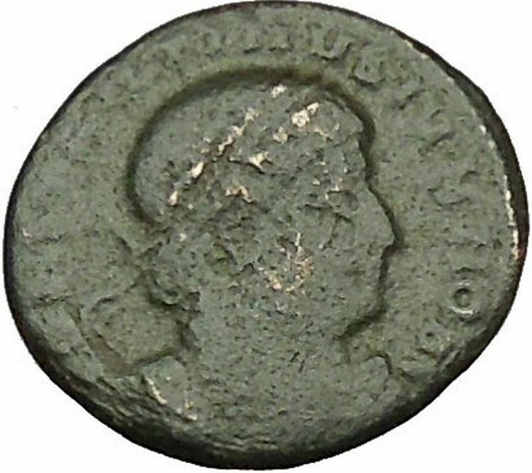 CONSTANTINE II Constantine the Great son Roman Coin Glory of Army i40401