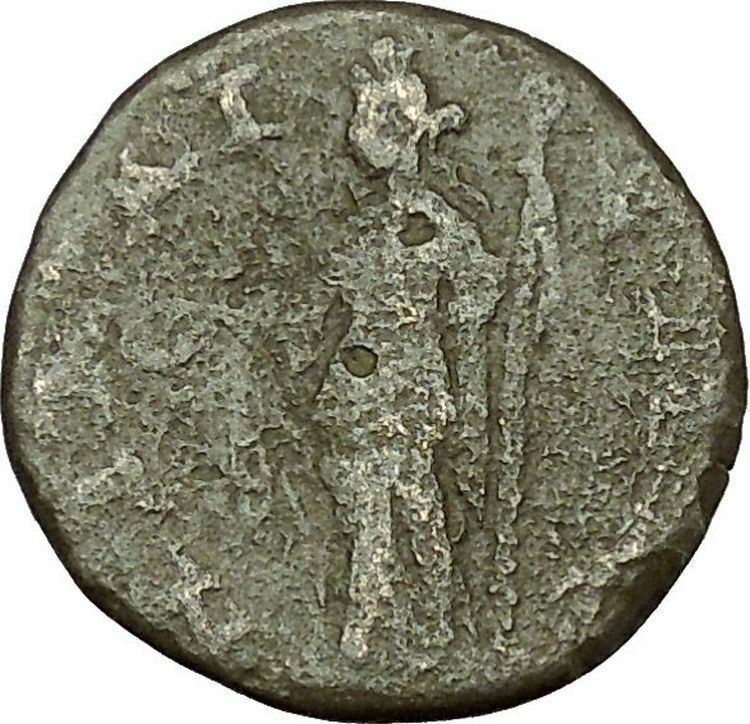 SEVERUS ALEXANDER 222AD Nicaea in Bithynia Demeter Agriculture Roman Coin i40341