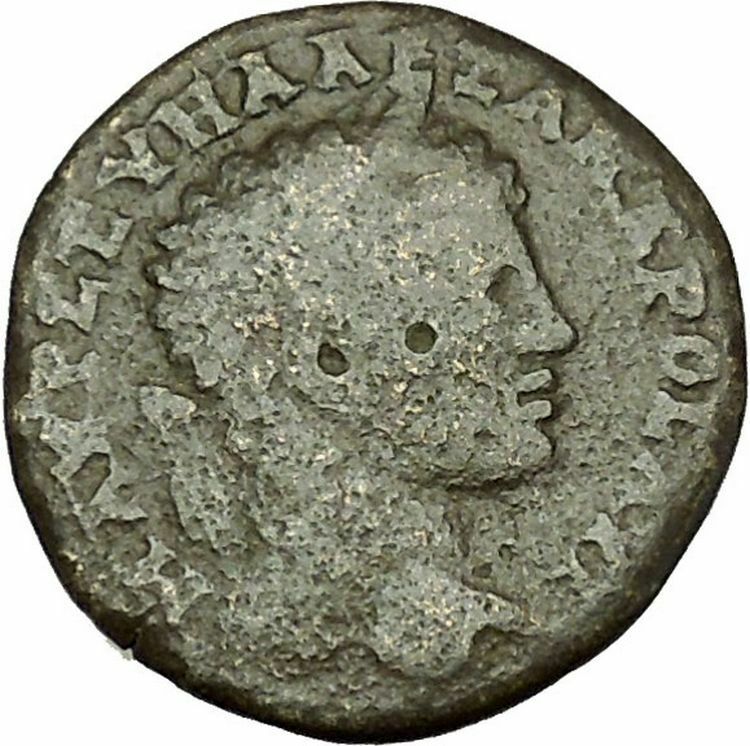 SEVERUS ALEXANDER 222AD Nicaea in Bithynia Demeter Agriculture Roman Coin i40341