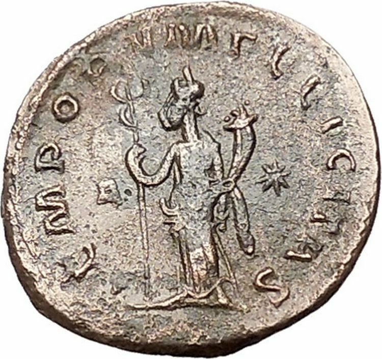 Tacitus 275AD Rare Ancient Roman Coin Felicitas Food luck Cult Commerce i40731