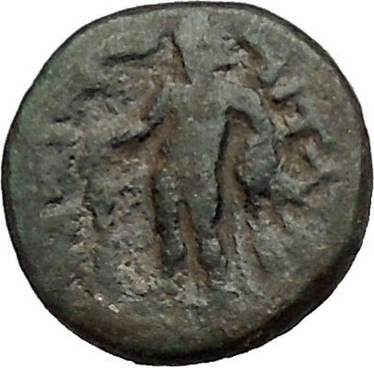 AITOLIA Aitolian League 205BC Athena Hercules Ancient Greek Coin i41499