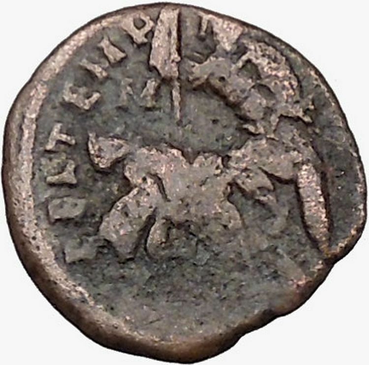 CONSTANTIUS II Constantine the Great son Ancient Roman Coin Battle Horse i42934