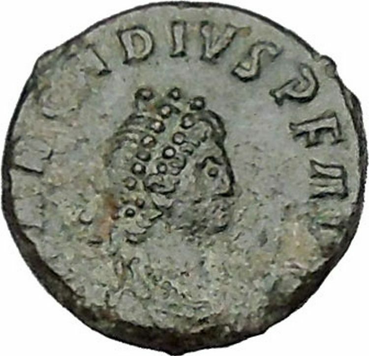 ARCADIUS 388AD Ancient Roman Coin VICTORY Nike Chi-Rho Christ Monogram i42727