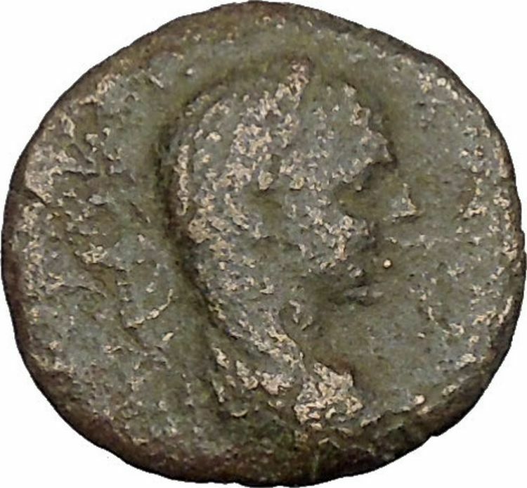 ELAGABALUS 218AD Coela in Thrace Prow Galley Ship Ancient Roman Coin i45233