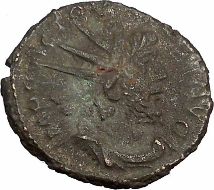 Victorinus 269AD Very rare Ancient Roman Coin Sol Sun God Cult i45040