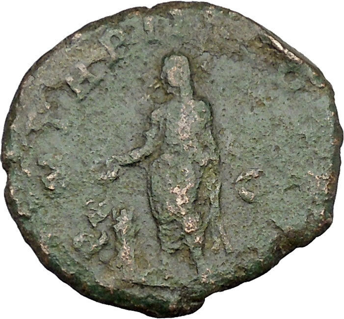 GORDIAN III togate, sacrificing over altar 238AD Ancient Roman Coin i45723