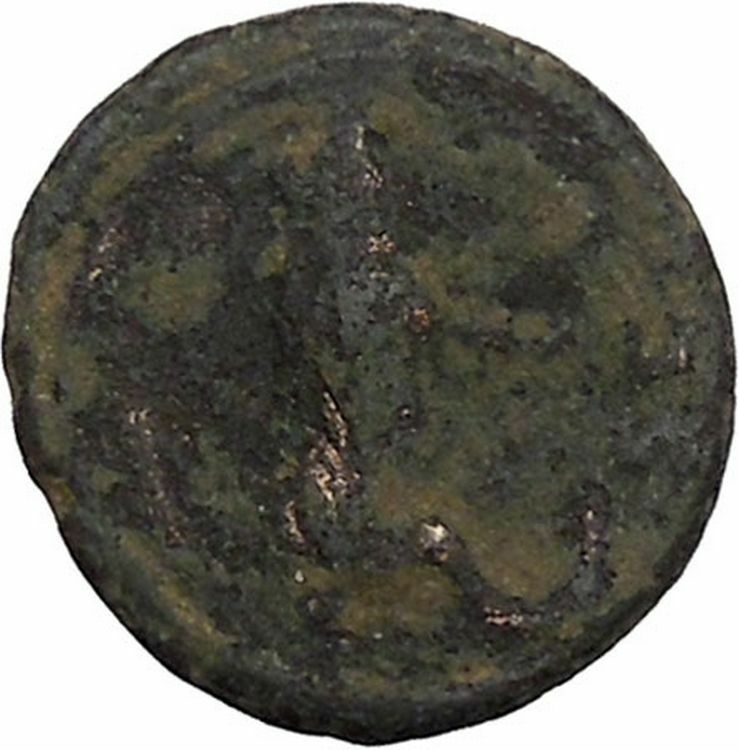 TRAJAN 98AD Ancient Rare Roman Coin Hercules Boar i45805