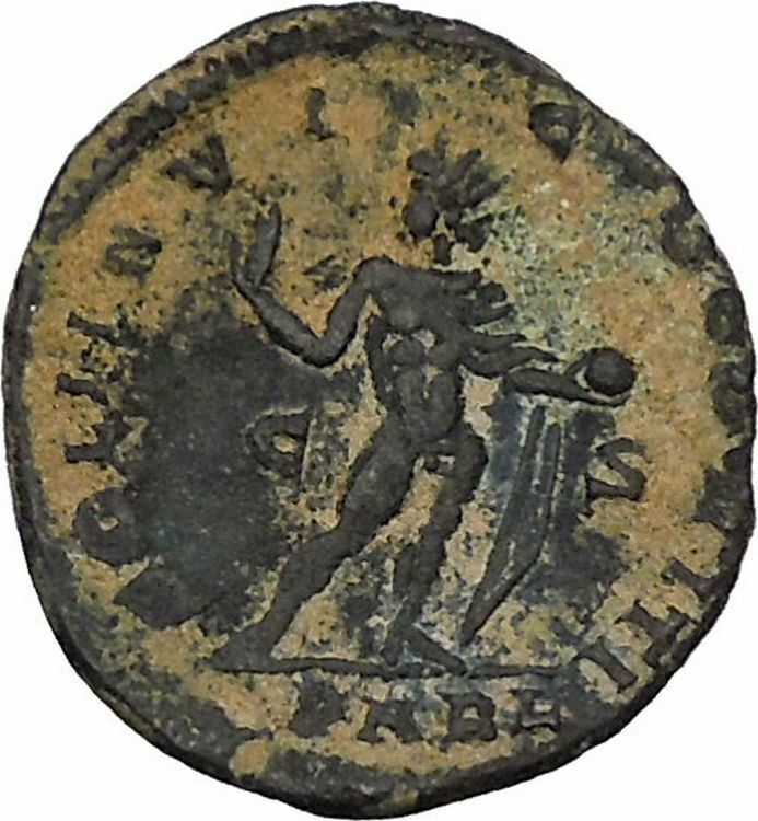 Constantine I The Great Ancient Roman Coin Sol Sun God Cult i45911