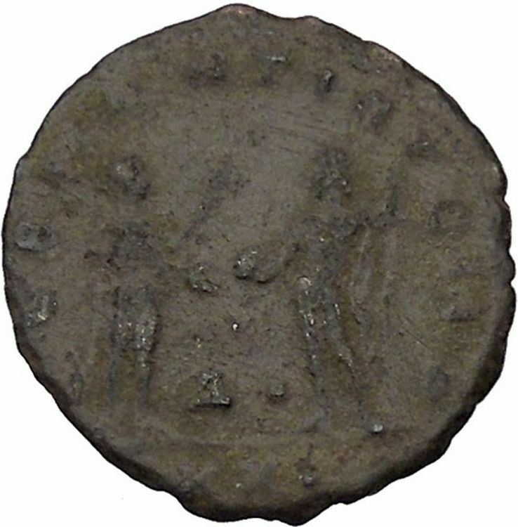 Probus receiving globe from Jupiter 276AD Authentic Ancient Roman Coin i46003