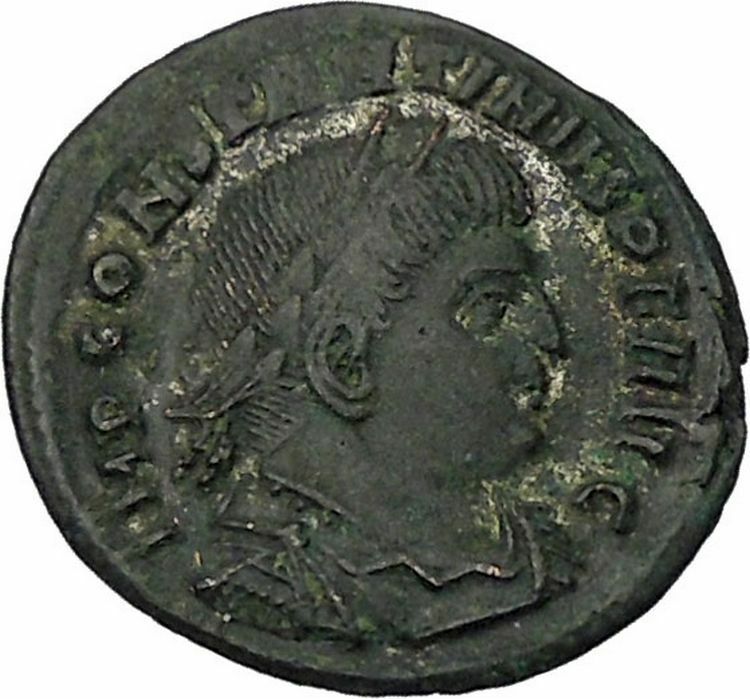 Constantine I The Great 313AD Ancient Roman Coin Sol Sun God Cult i45917