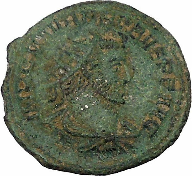 Probus receiving globe from Jupiter 276AD Authentic Ancient Roman Coin i45923