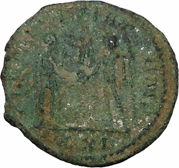 Probus receiving globe from Jupiter 276AD Authentic Ancient Roman Coin i45923