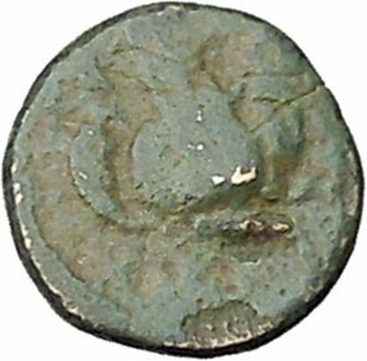 Lampsakos in Mysia 400BC Rare Ancient Greek Coin Female head Pegasus i46035