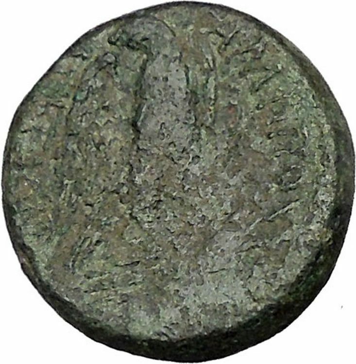 Amphipolis in Macedonia 187BC Rare Ancient Greek Coin ZEUS Eagle i46501