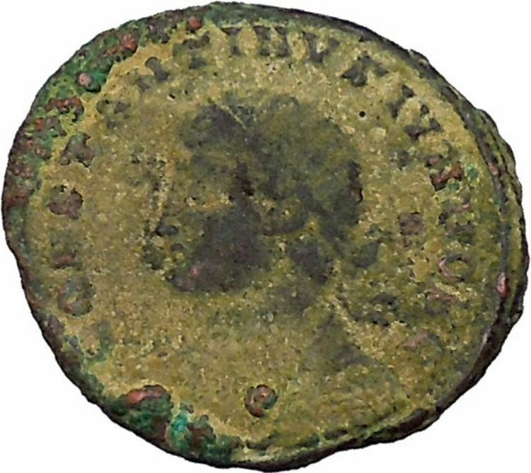 CONSTANTINE II Constantine the Great son Ancient Roman Coin Camp Gate i45843