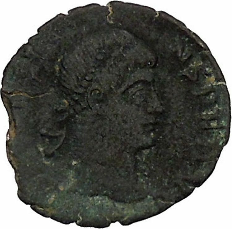 CONSTANS Constantine the Great son Ancient Roman Coin Wreath of success i45832