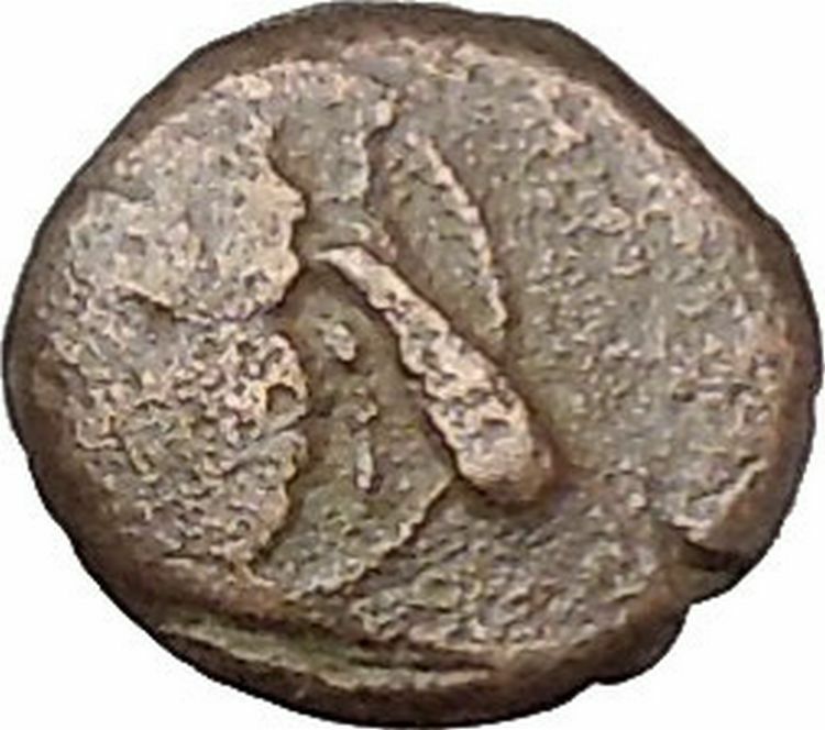 EPESUS Ephesos IONIA 405BC Bee Stag's Head Authentic Ancient Greek Coin i45496