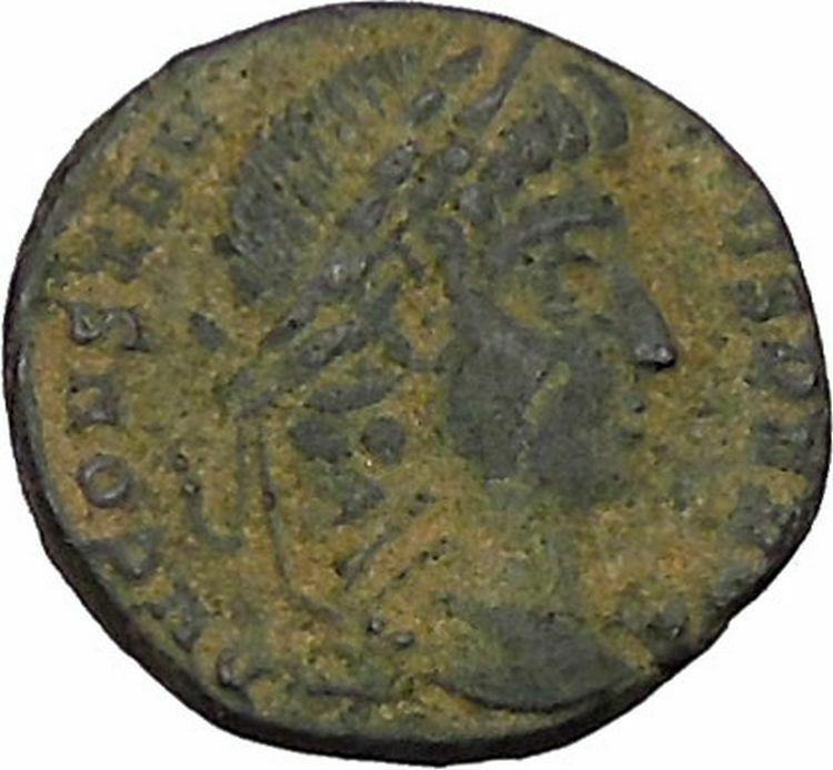 CONSTANTIUS II Constantine the Great son Ancient Roman Coin Standard i45819