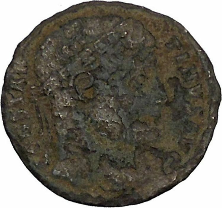 CONSTANTINE I the GREAT 325AD Ancient Roman Coin Military Camp gate i45880