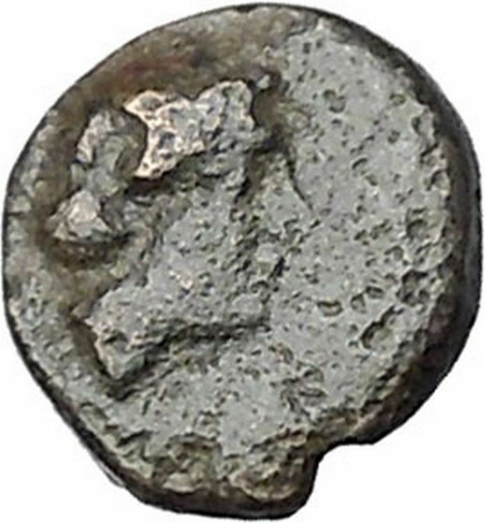 Lampsakos in Mysia 400BC Rare Ancient Greek Coin Female head Pegasus i47265